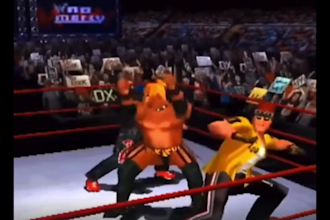 create low poly 3d retro character model and animation in ps1 n64 yk2 psx style