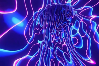 create 3d abstract animation 3d loop animation motion graphics fire vfx houdini