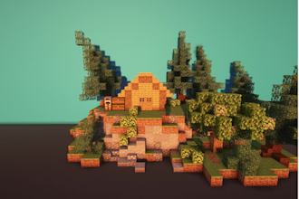 build a pack of trees in minecraft