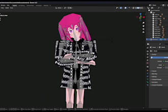 make a low poly character 3d for you, including rig