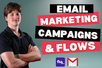 craft email marketing campaigns, newsletters, blasts, and flows