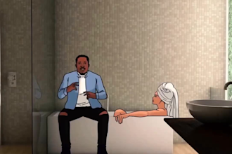do 2d music video, 2d animated music video, 2d lyric animation
