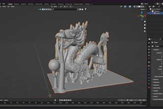 model stl file for 3d printing prototype and custom print ready model