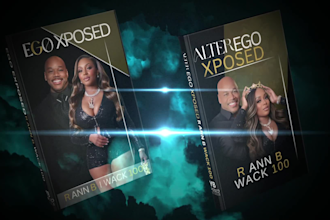 create an awesome  book trailer promo for you