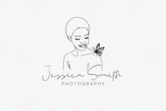 design custom hand drawn botanical boho whimsical or floral logo