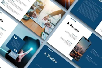 do powerpoint presentation,design pitch desk, templates, google slides and canva