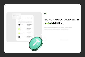 design a modern UI UX for your crypto trading platform