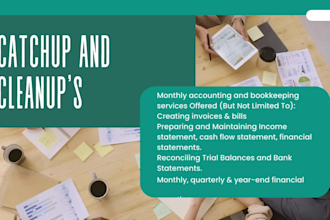 do quickbooks bookkeeping, xero, quickbooks clean up, bank reconciliation