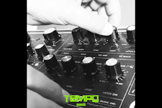 create melody synth part or drum beat