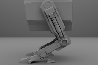 3d model of props, weapons or objects