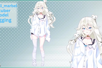 do professional live2d, vtuber model, 2d vtuber commission ready to rig models