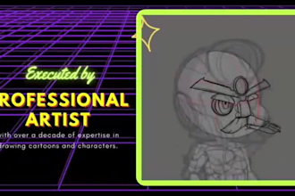 draw cute chibi characters for your nft project