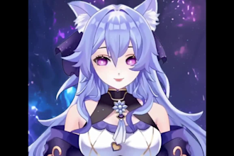 design and rig high quality anime live2d vtuber model for streamer