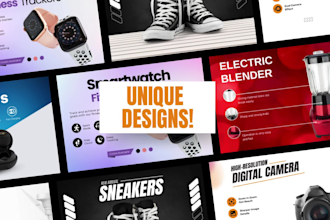 create attractive amazon product images and infographics