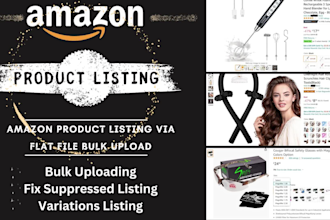 create amazon variation listings or fix variation issues