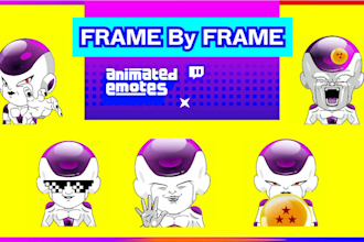 create custom animated alert for kick, twitch, vtuber and gaming channel