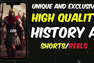 do viral faceless ai history youtube shorts videos and instagram reels