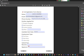 design professional fillable pdf forms using acrobat