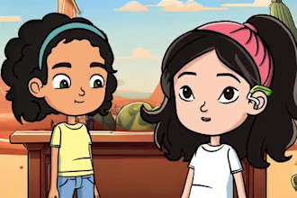 video editing and animation