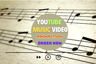 do organic youtube music video promotion for real engagement