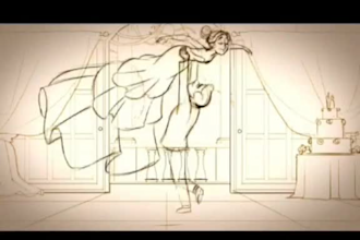 create 2d traditional animation, 2d line art video, frame by frame animation
