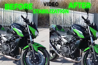 speed ramping, color correction, video stabilization, sound effects and edit car