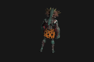 model a 3d character and paint the textures
