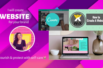 create a website for your brand