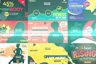 design two premium customizable youtube thumbnail