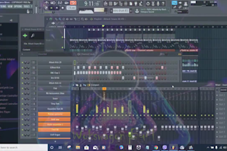 make background music as your concept or similar to an original bgm