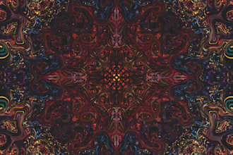 make a psychedelic, trippy, colorful cover for you