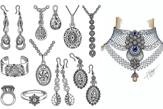design ring tech pack, jewelry tech pack design, accessories design techpack
