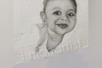do handmade pencil realistic portraits