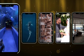edit stunning luxury lifestyle, wedding, travel instagram reels