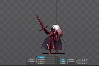 design and animate your 2d character in spine pro
