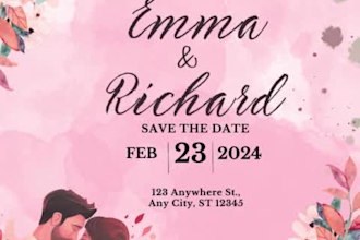 create customized digital invitation