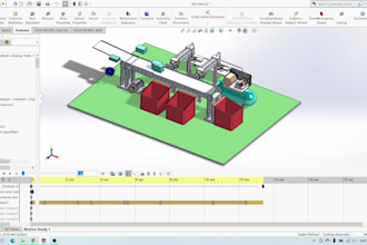 design industrial machines, grippers, fixtures and conveyor