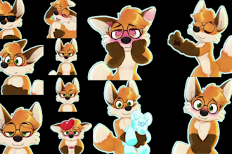 draw furry animated gif telegram stickers discord animated crypto meme stickers