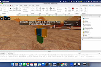 create a small roblox lua script with fixed scope