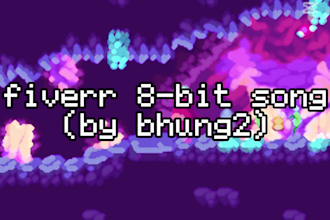 create custom 8bit game music for you