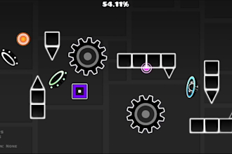 make a high quality geometry dash layout