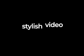 create dynamic kinetic typography for your video