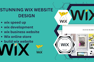 create or redesign a professional wix website, ecommerce store, or wix  booking