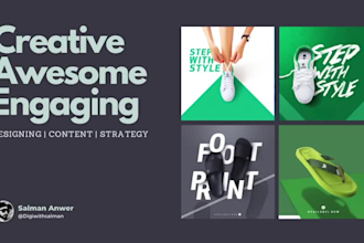 be your social media marketing manager and content creator