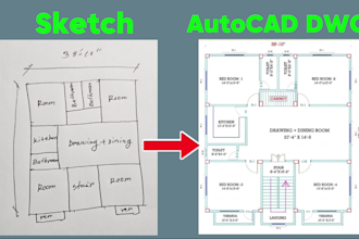 convert PDF to dwg, image to autocad and 2d cad drawings