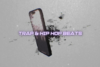 produce a trap, or hip hop beat