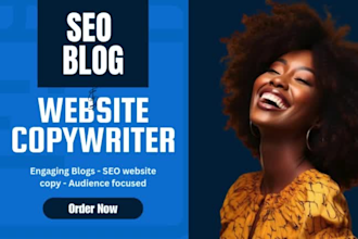 write SEO blog posts and website content that drives traffic and converts