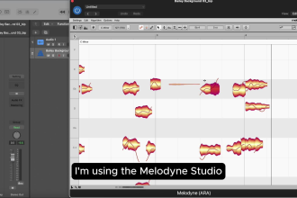 tune your vocals using melodyne