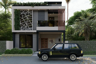 do interior and exterior 3d modeling and rendering