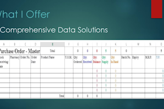 do accurate data entry and efficient data management